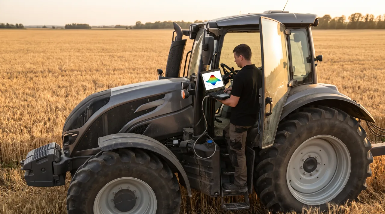 Tractor ECU files for the latest-generation tractors