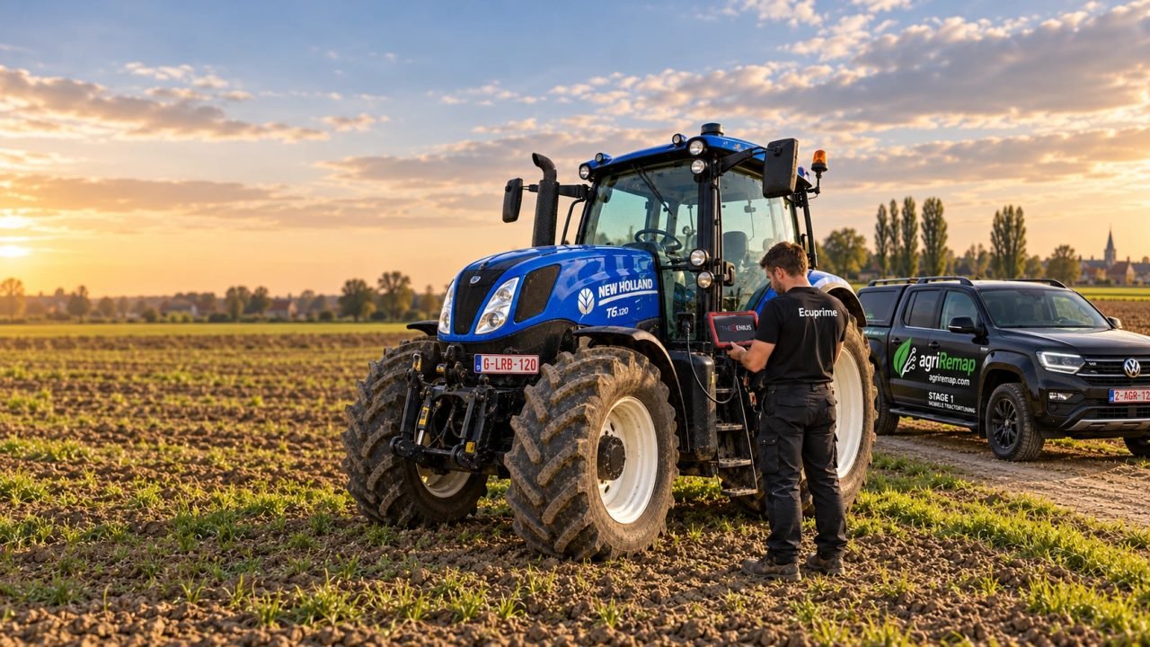 Traktör ve iş makinesi ECU dosyaları — AgriRemap by ECU Prime